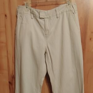 Bass Womens 10 Beige Pants